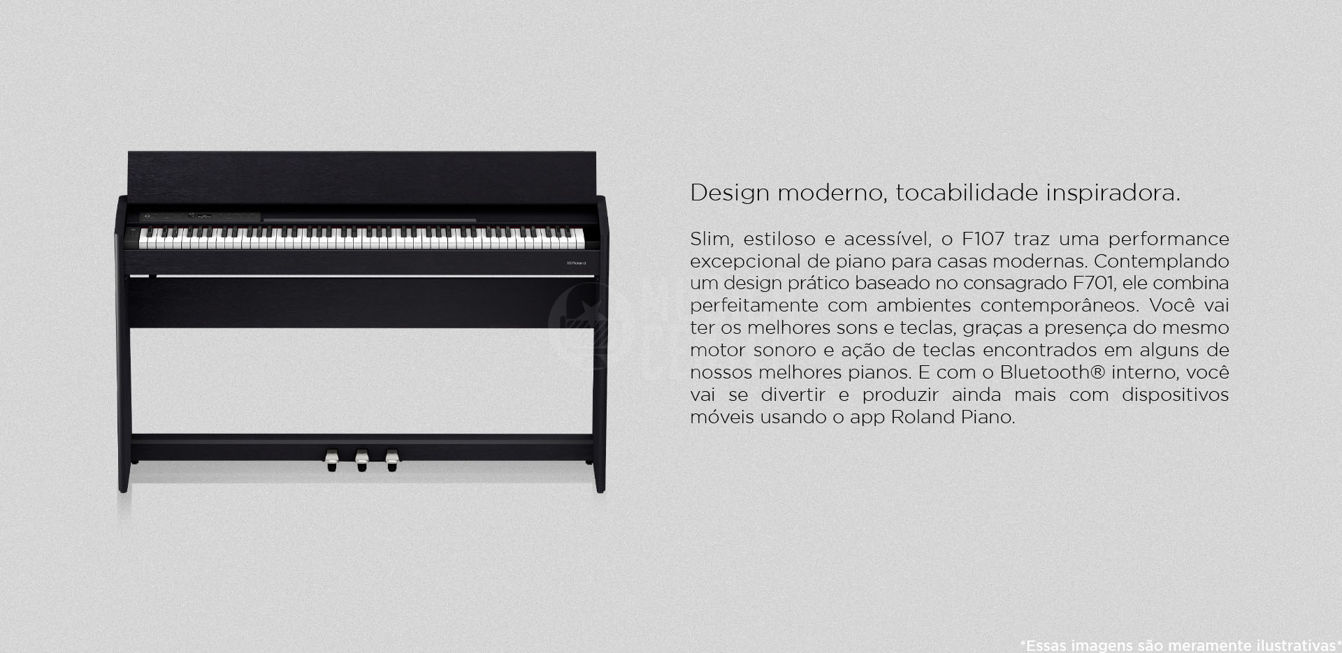 Piano Digital Roland F107