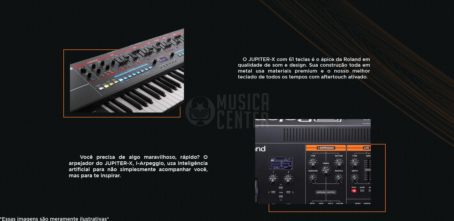 Sintetizador Roland JUPITER-X e JUPITER-Xm