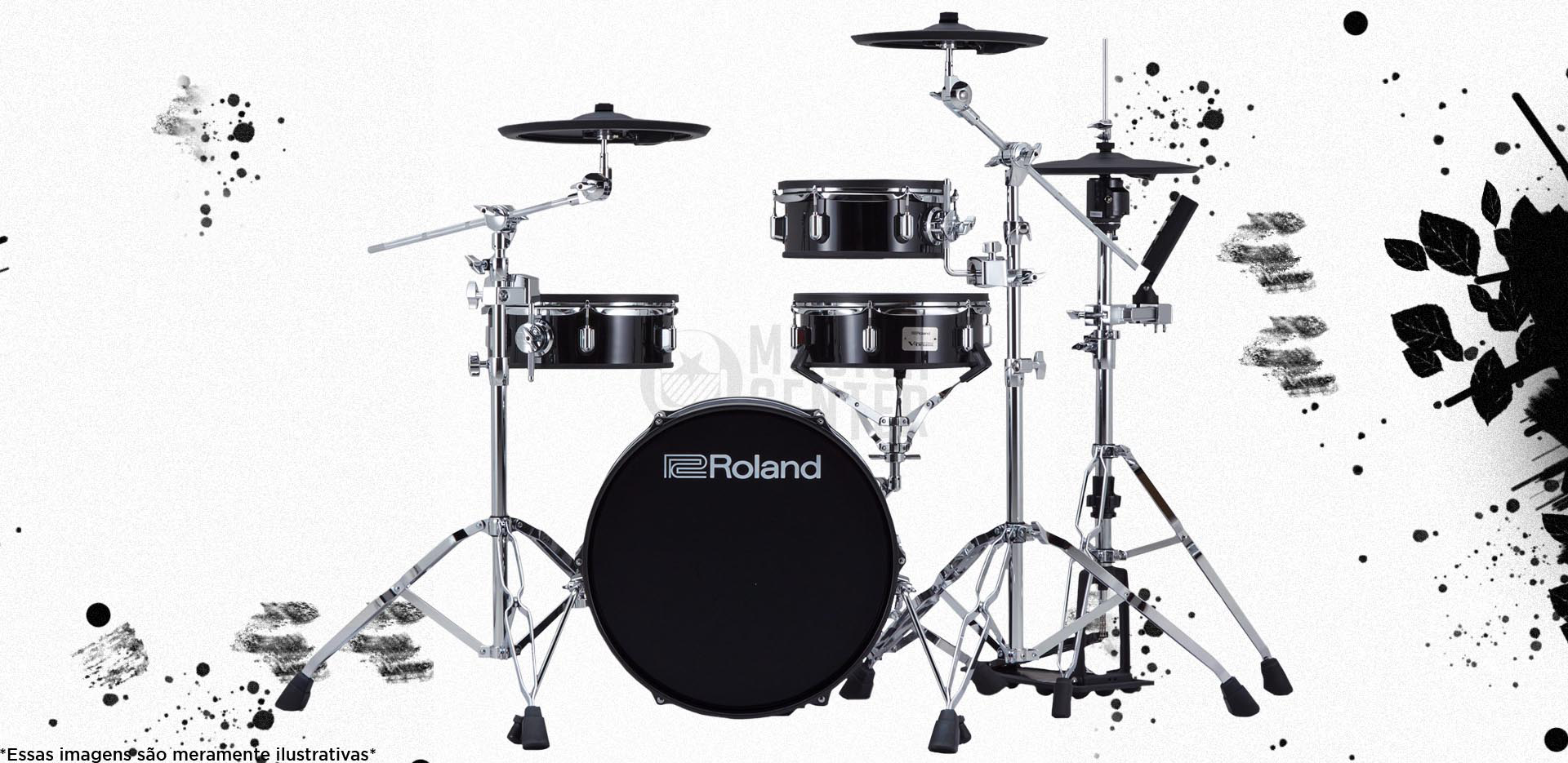 Bateria Eletrônica Roland VAD-103 Acoustic Design sob encomenda na Musica Center