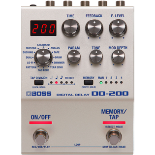 Pedal Boss DD-200 Digital Delay